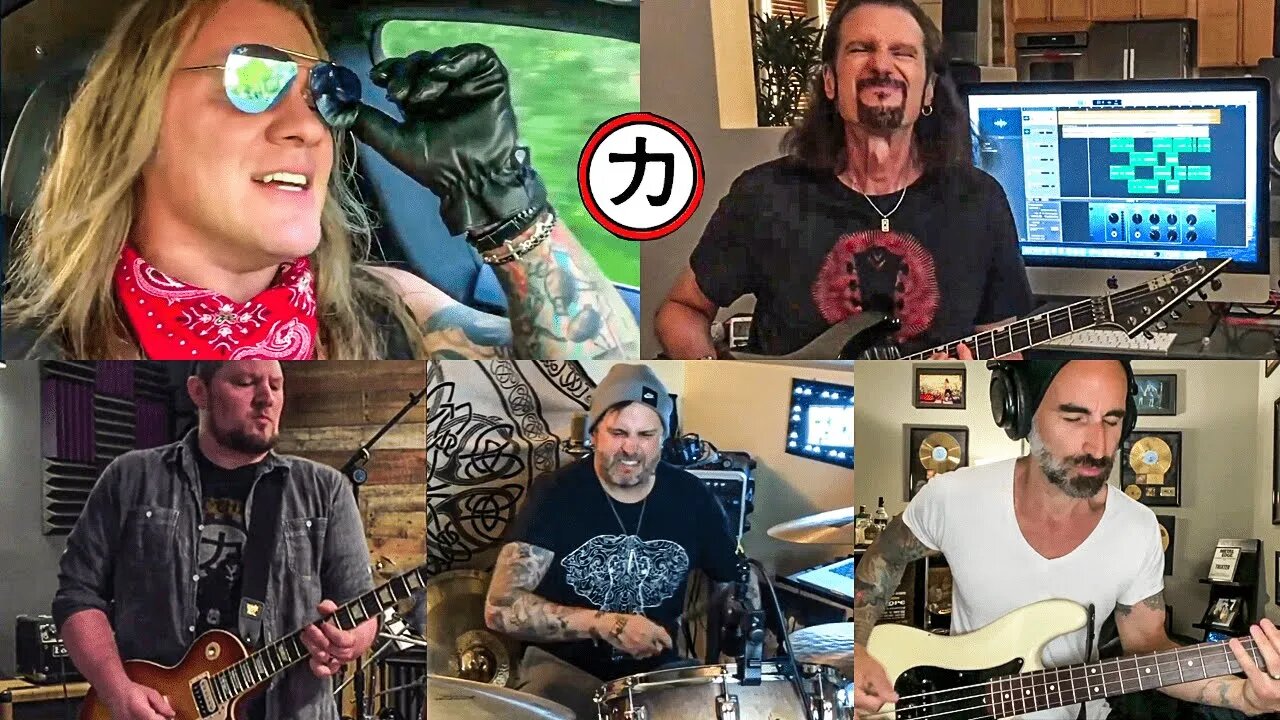 KUARANTINE - Heart of Chrome (feat. Chris Jericho and former KISS guitarist Bruce Kulick)