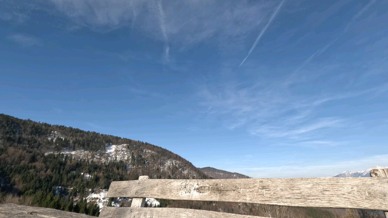Winter in the hills
