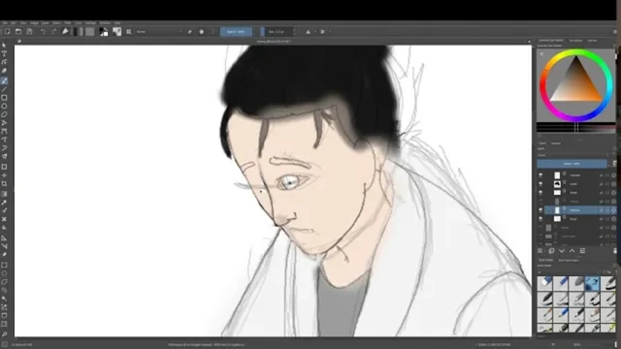 Just Some Drawing | Steins Gate Stream | 004