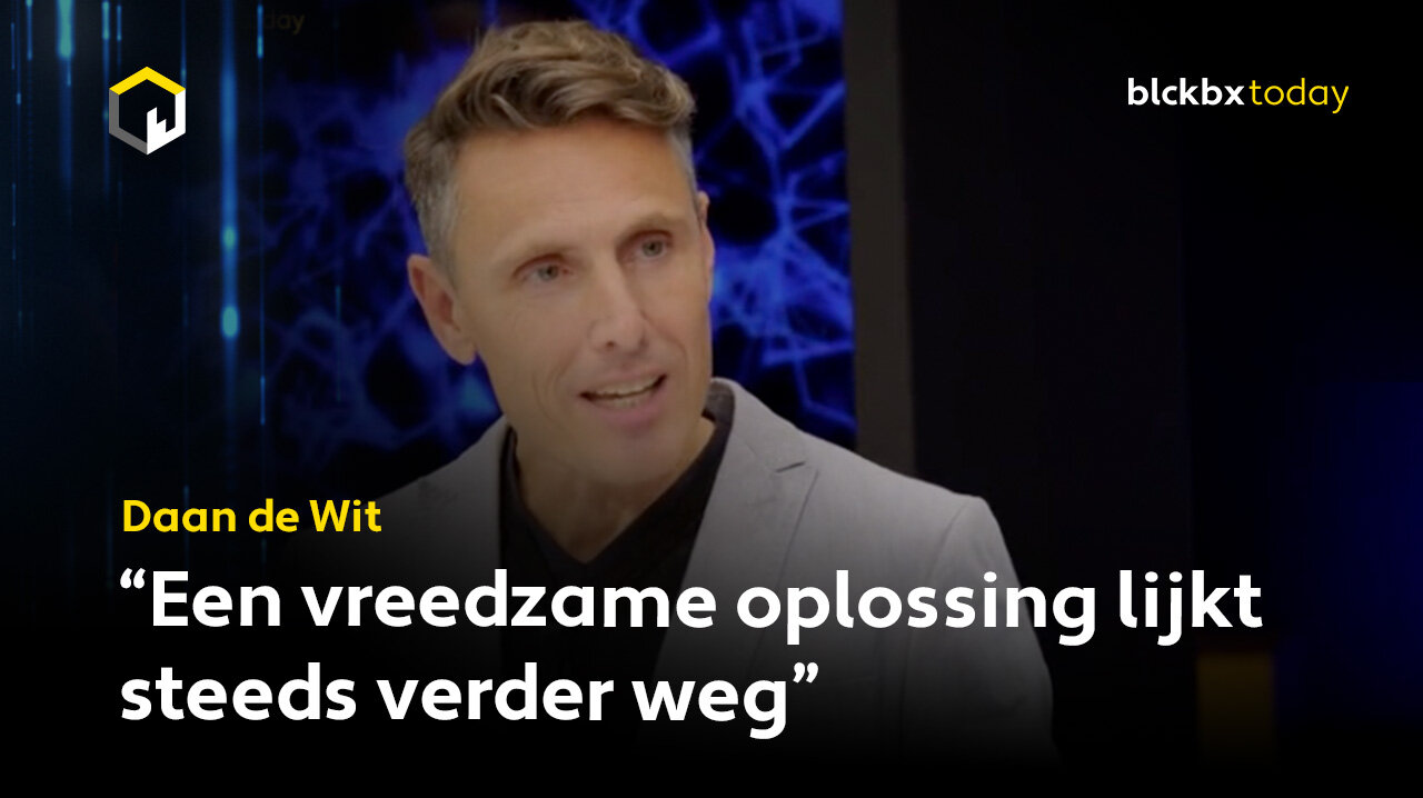 Daan de Wit: “Een vreedzame oplossing lijkt steeds verder weg”