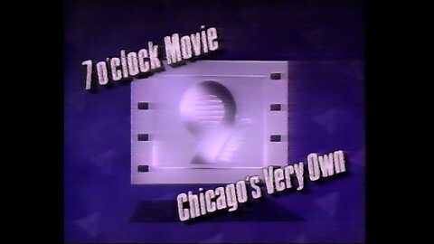 September 9, 1987 - Bumper for WGN 7 O'Clock Movie