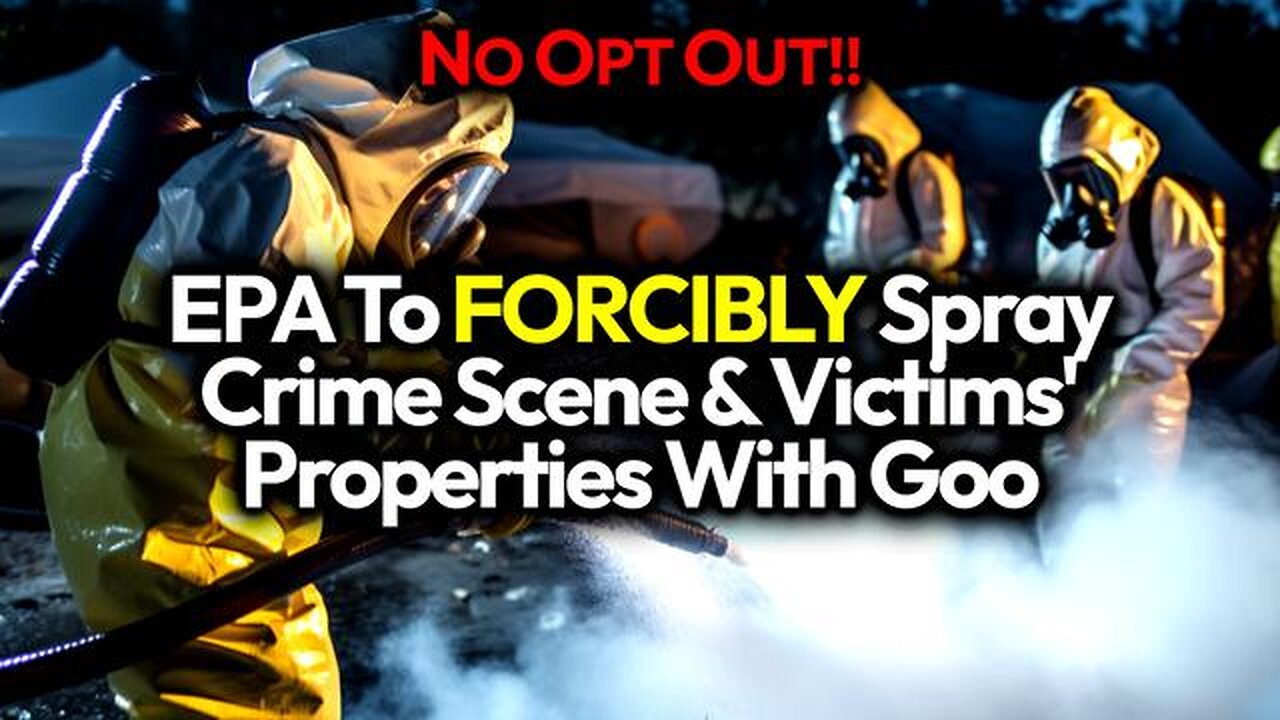 EVIL! EPA To FORCIBLY Spray Soil Tackifier Goo On Maui Victim Properties; CRIME SCENE TAMPERING!