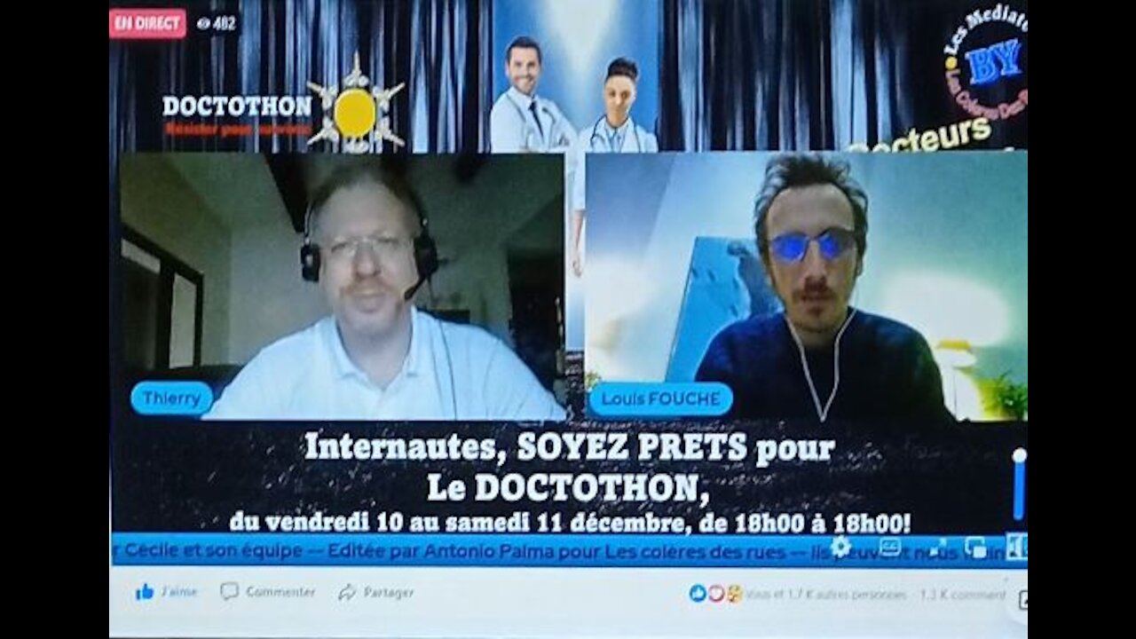 DOCTOTHON : Intervention du Dr Louis FOUCHE