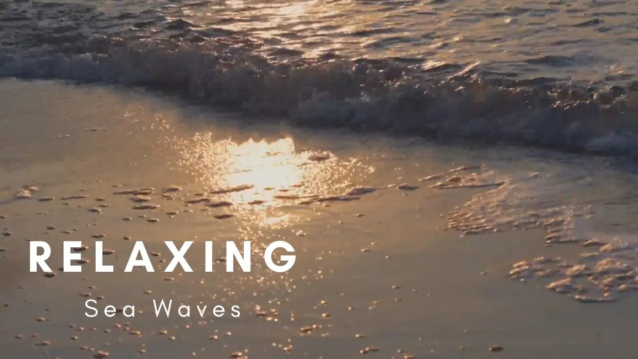 Sea Waves for Stress Relief | Calming & Relaxing | White Noises For Sleep