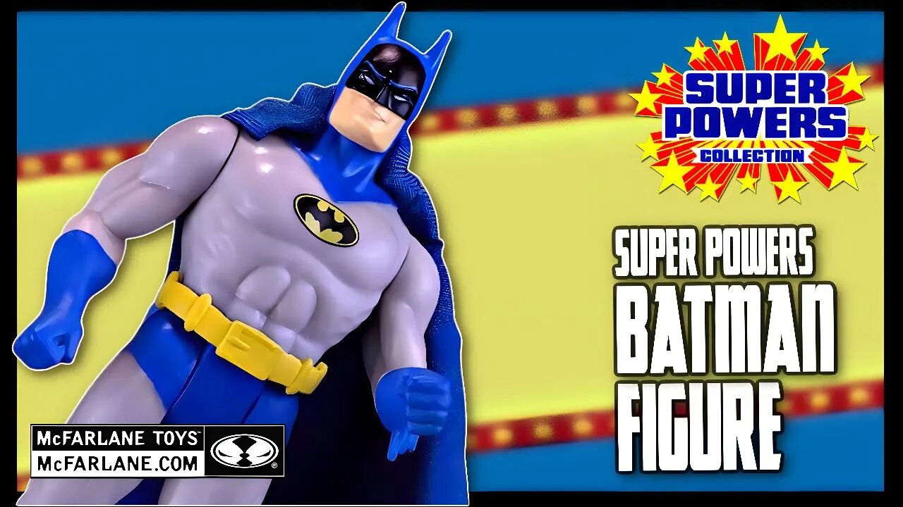 McFarlane Toys Super Powers Wave 4 Classic Batman @TheReviewSpot
