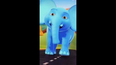 ek mota hathi ghumne chala #nursery#hindi rhyme