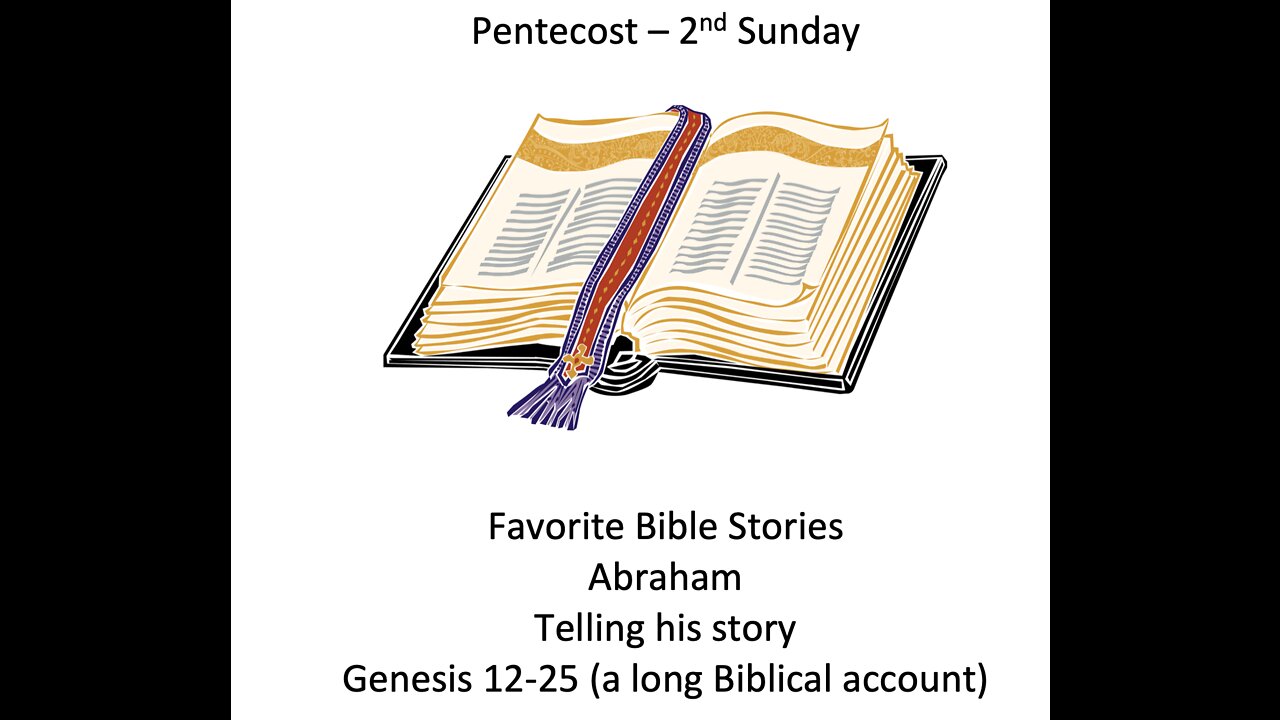 22-06-19 Sunday Elective - Abraham - Continued