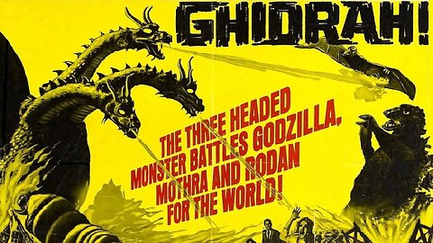 GHIDRAH, THE THREE HEADED MONSTER 1964 American Version in English FULL MOVIE HD & W/S