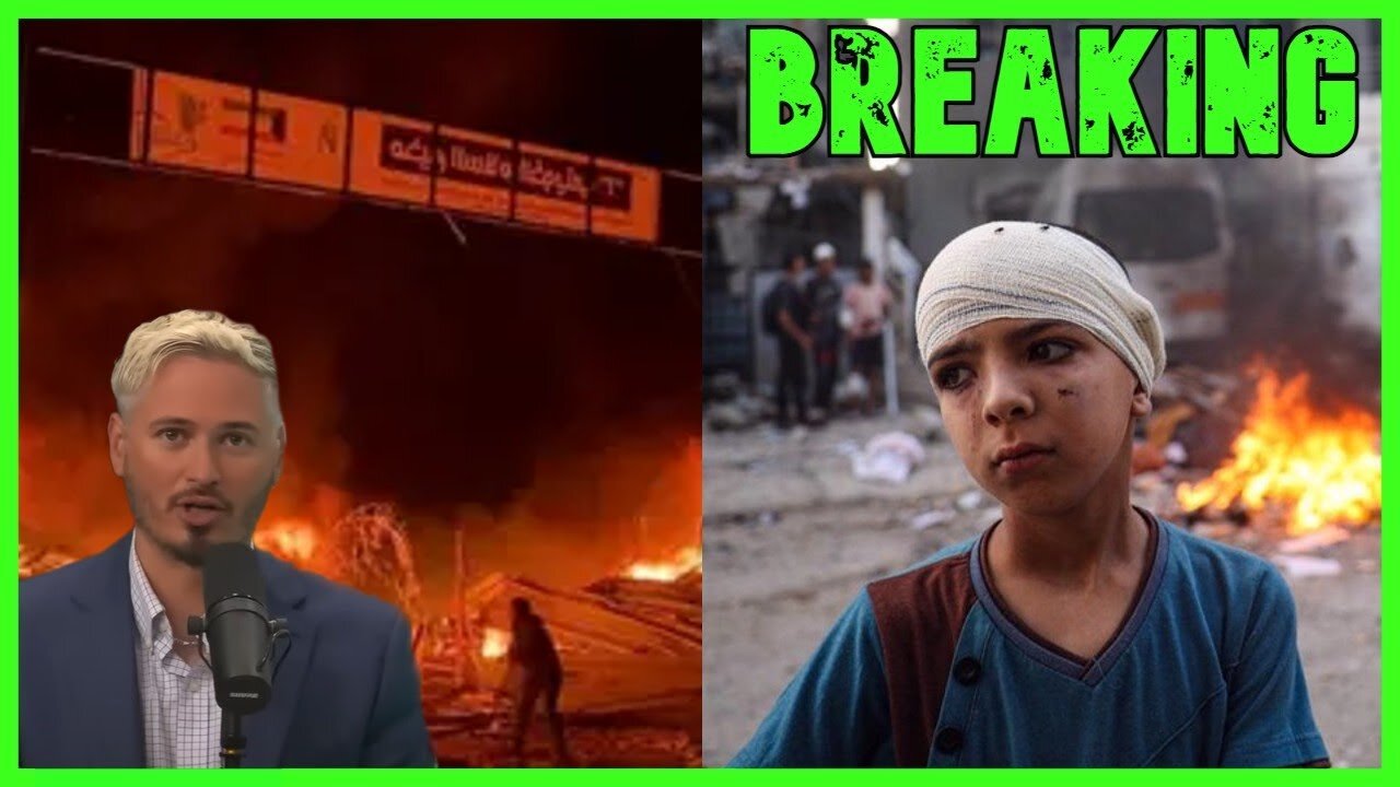 BREAKING: IDF MASSACRES RAFAH REFUGEE CAMP AFTER ICJ BANS IT; BIDEN CENSORS PRO-PALESTINE CONTENT