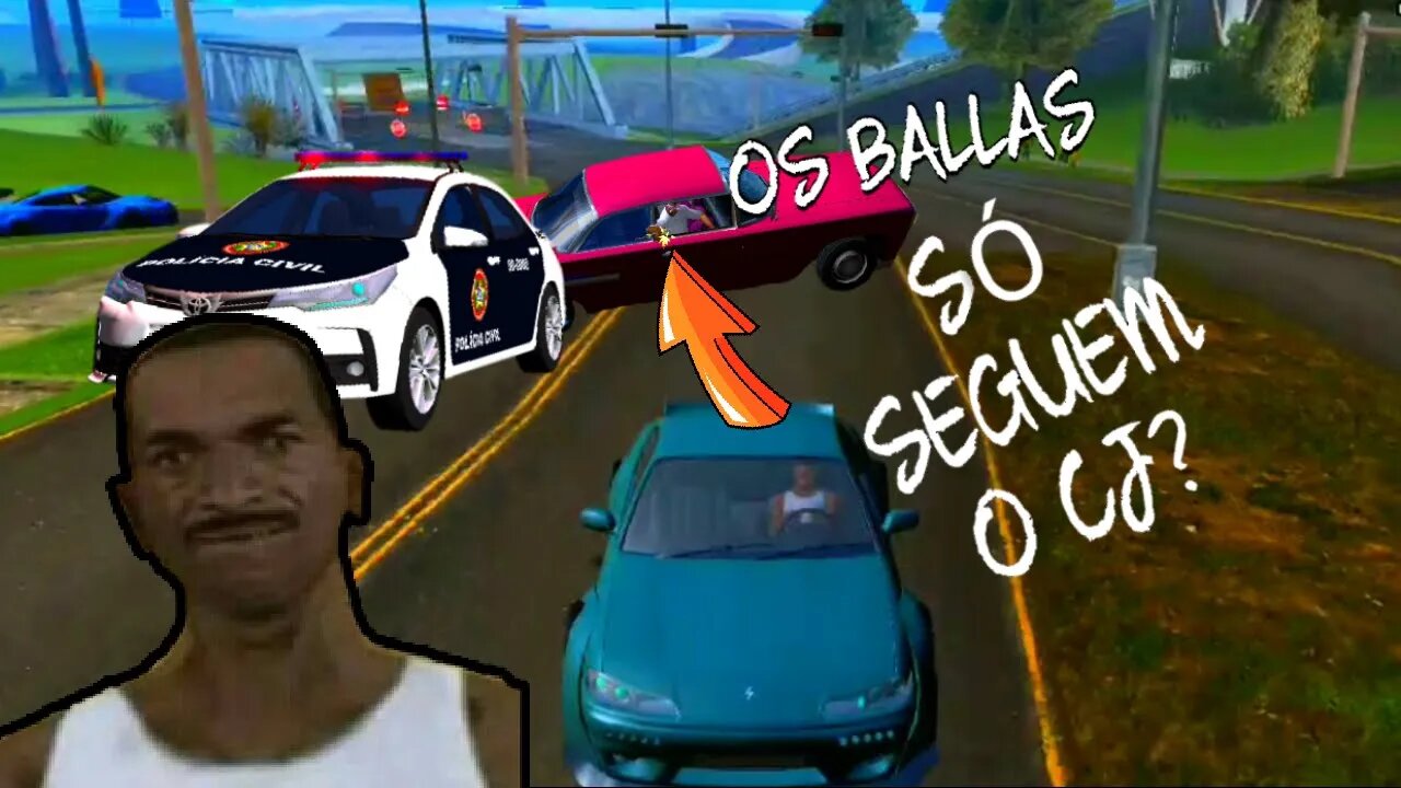 GTA SA - O QUE ACONTECE SE NÃO OBEDECER O JOGO NA MISSÃO 1 ( de bike)