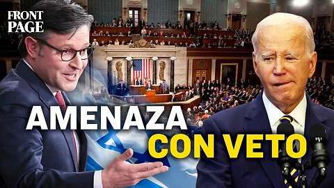 Biden am3naz4 con vetar proyecto de ayuda a Israel, ¿qué dirán sus donantes judí0s sobre esto?