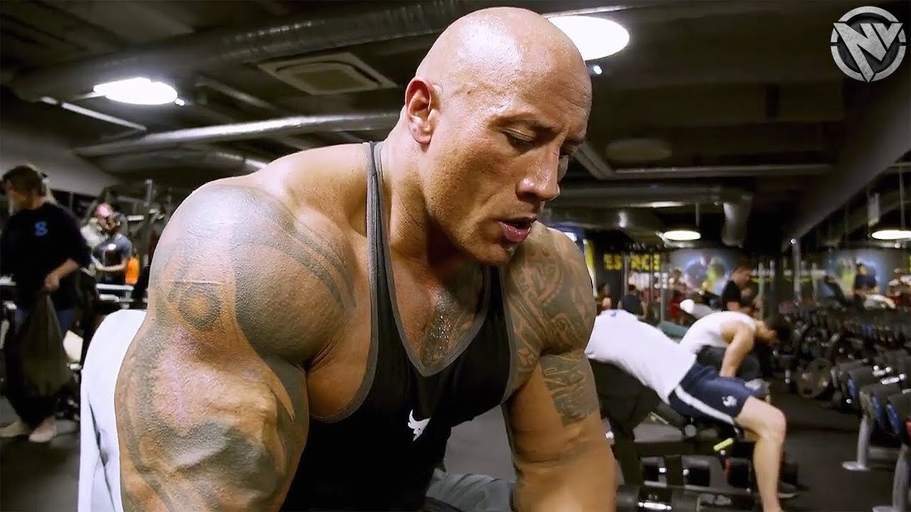 THE ROCK - WORKOUT RETURN 2024 - DWAYNE JOHNSON MOTIVATION