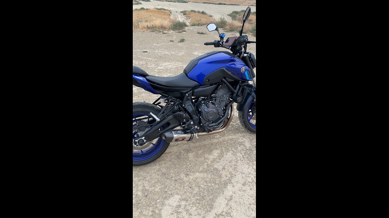 Yamaha Mt07 Yoshimura full exhaust