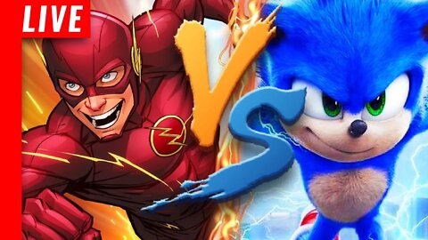 SONIC VS FLASH | QUEM VENCE? | The Nerds