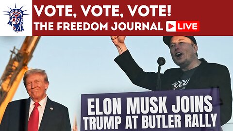 BREAKING NEWS: Elon Musk Delivers Impassioned Call For People To Register To Vote At Butler Rally