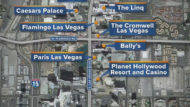 Caesars says goodbye to free parking on the Strip