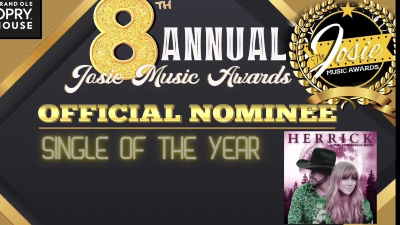 @Herrick Nominations! Josie Music Awards Show https://www.josiemusicawards.com/tickets.html #...