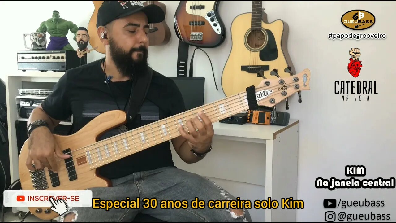 Da Janela Central ( Bass Cover ) Gueu Bass - Especial 30 anos de carreira solo Kim