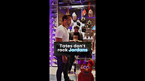 Tates don't rock Jordans