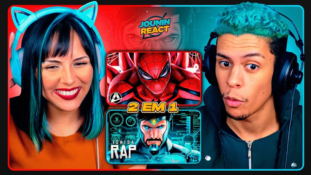 2 EM 1 - DROP COLAPSO URT | Ishida & Anirap | [React em Casal] 🔥