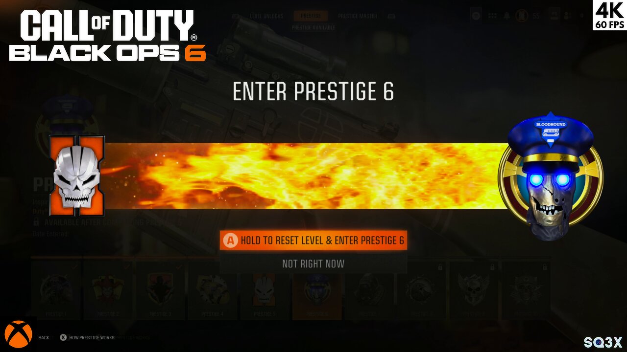 Entering PRESTIGE 6 💀 CALL OF DUTY: BLACK OPS 6