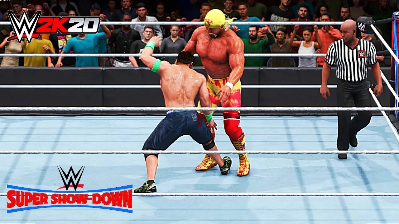 WWE Super ShowDown (2020) - John Cena Vs Hollywood Hulk Hogan - Dream Match - WWE 2K20 - PC Full HD