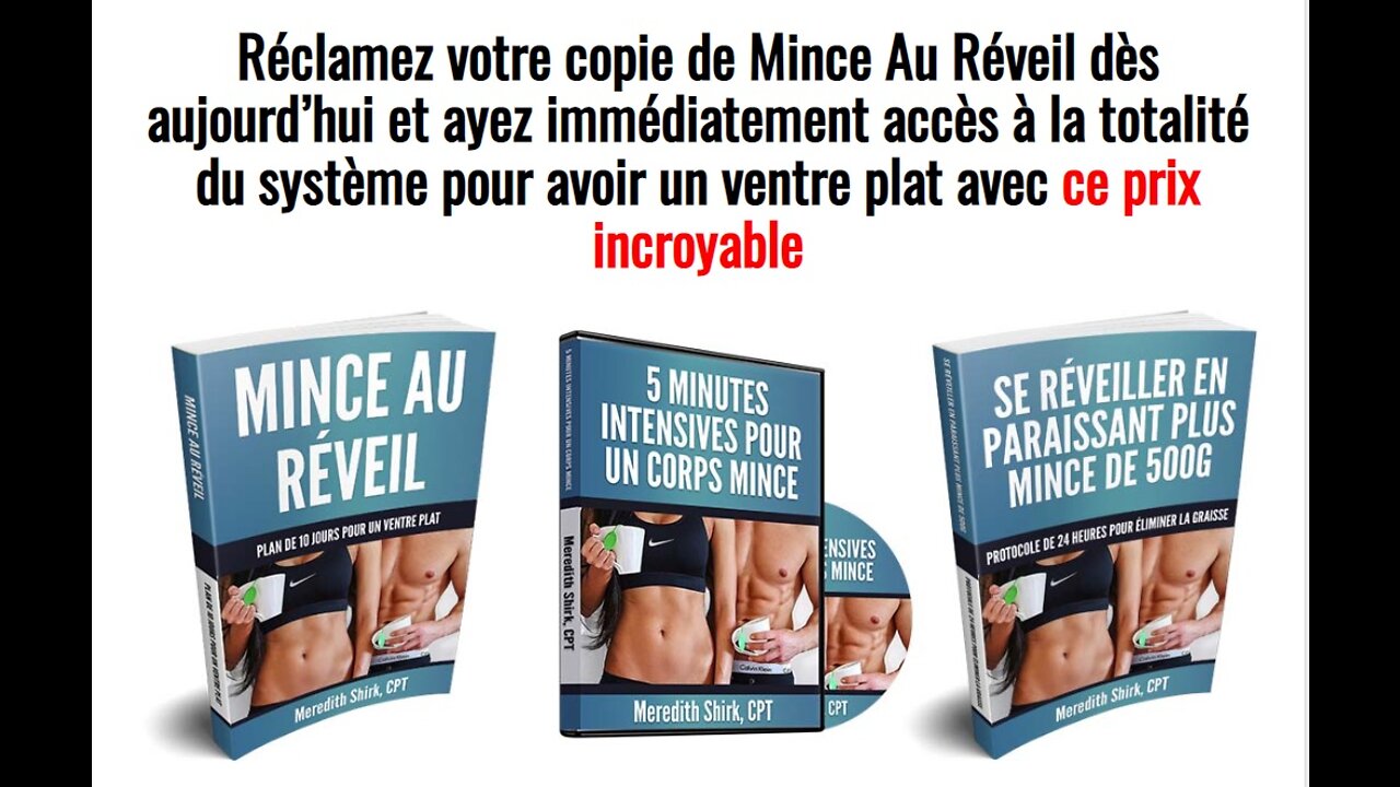 Mince au Reveil // Wake Up Lean *in French