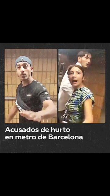 Acusan a tres jóvenes de hurtar en el metro de Barcelona