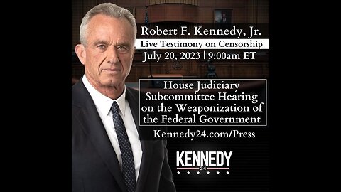 Maverick News LIVE: RFK Jr. Testimony to House Judiciary Committee