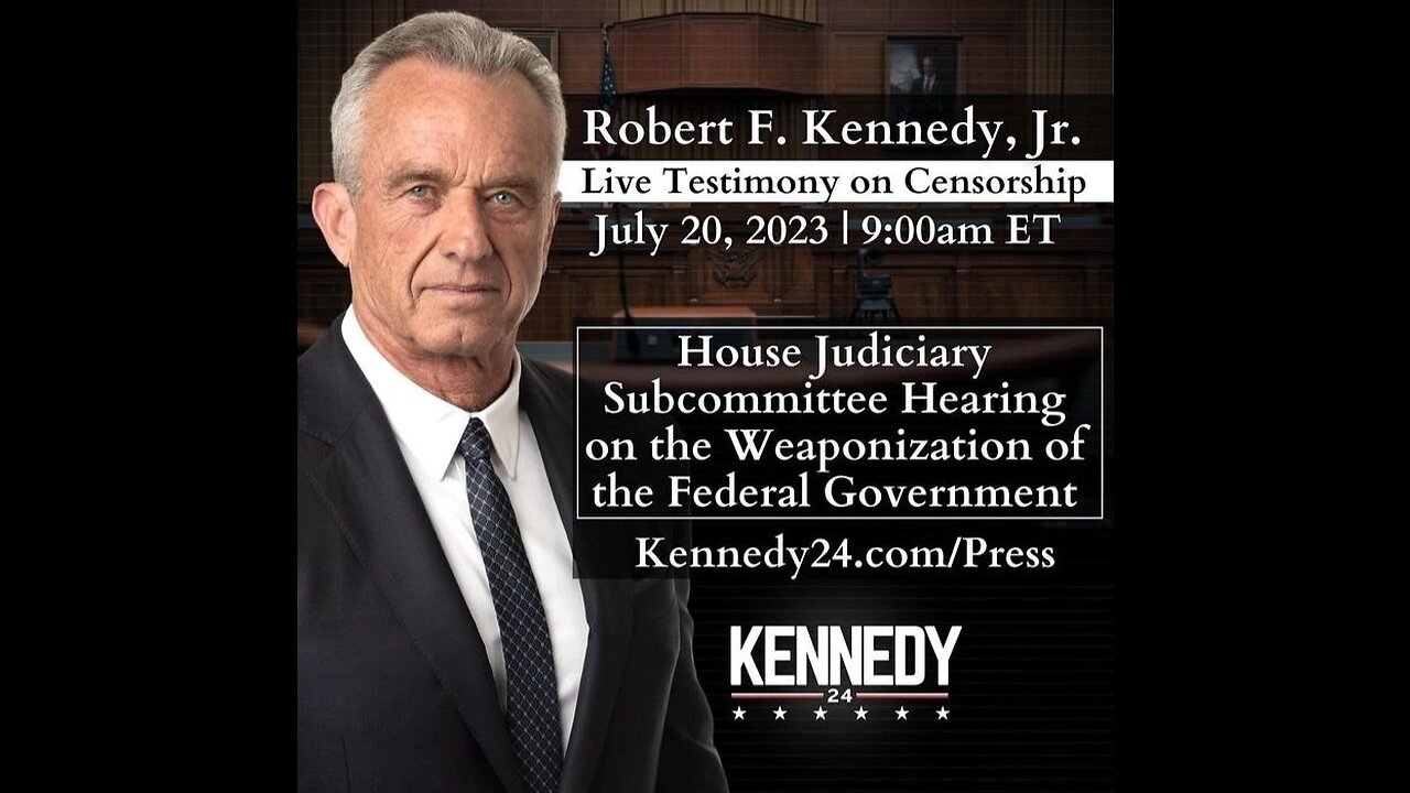 Maverick News LIVE: RFK Jr. Testimony to House Judiciary Committee