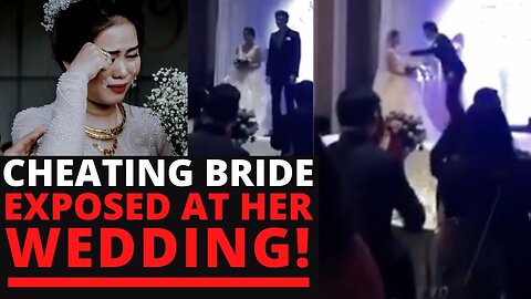 CHEATING Bride Gets EXPOSED Publicly In front Of EVERYONE! _ The Coffee Pod