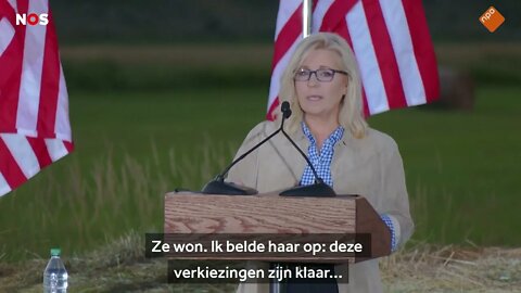 De toespraak van Trump criticus en afgevaardigde Liz Cheney na haar verkiezingsnederlaag