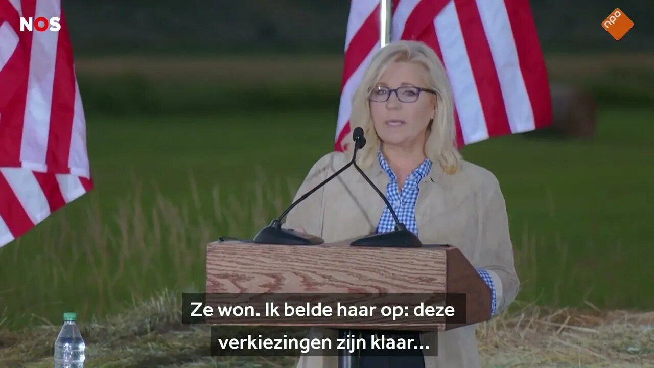 De toespraak van Trump criticus en afgevaardigde Liz Cheney na haar verkiezingsnederlaag