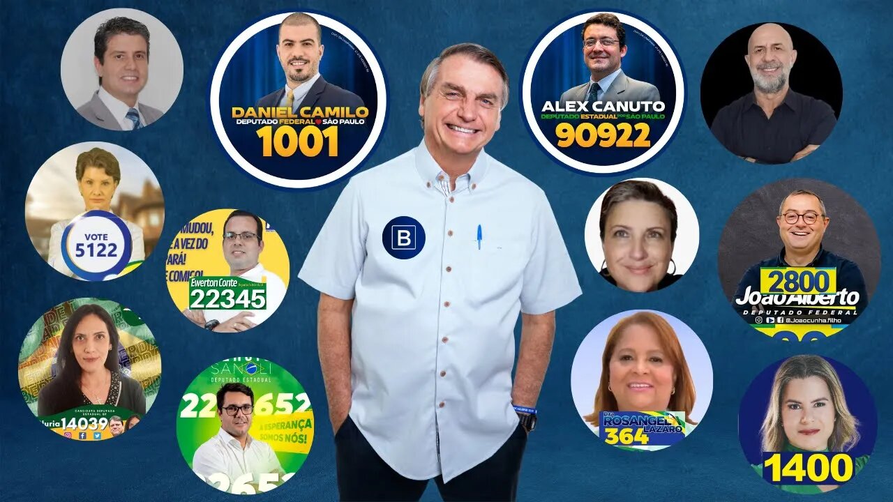 Novos candidatos para a base do Presidente!