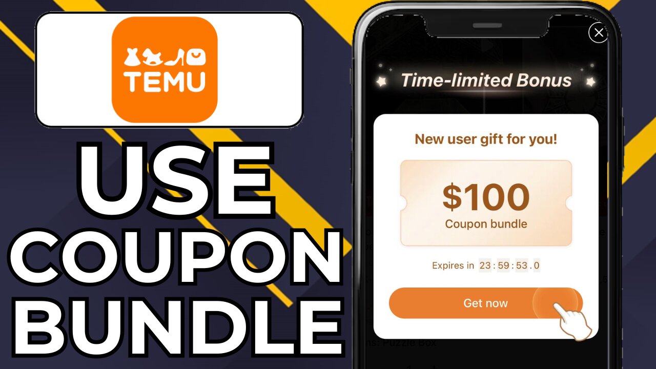 HOW TO USE TEMU COUPON BUNDLE