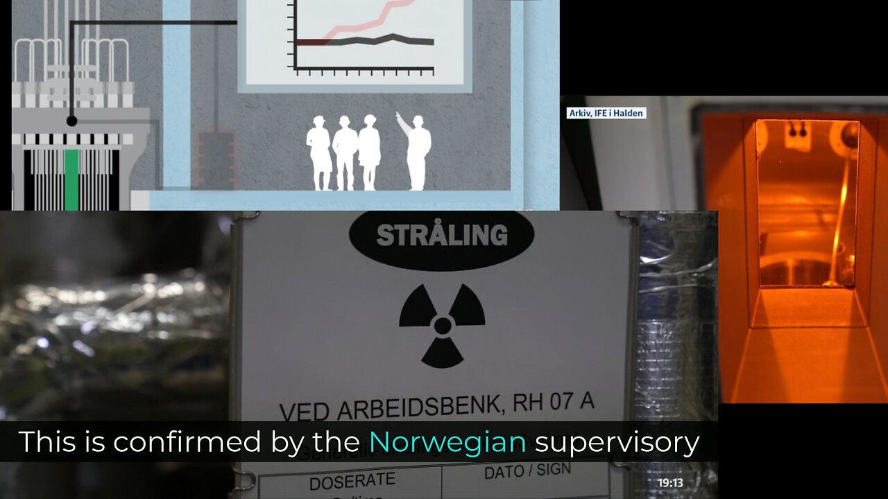 NORWEGIAN NUCLEAR FACILITY FRAUD UNCOVERED AND EXPOSED IN EXPERIMENTS - NRK TV