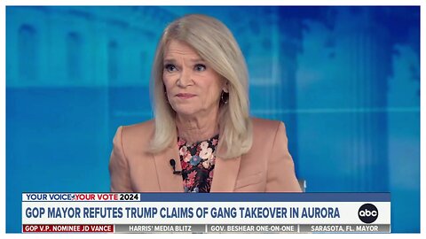 JD Vance to ABC's Martha Raddatz on migrant gangs in Aurora Apartments - "Do you hear yourself?"