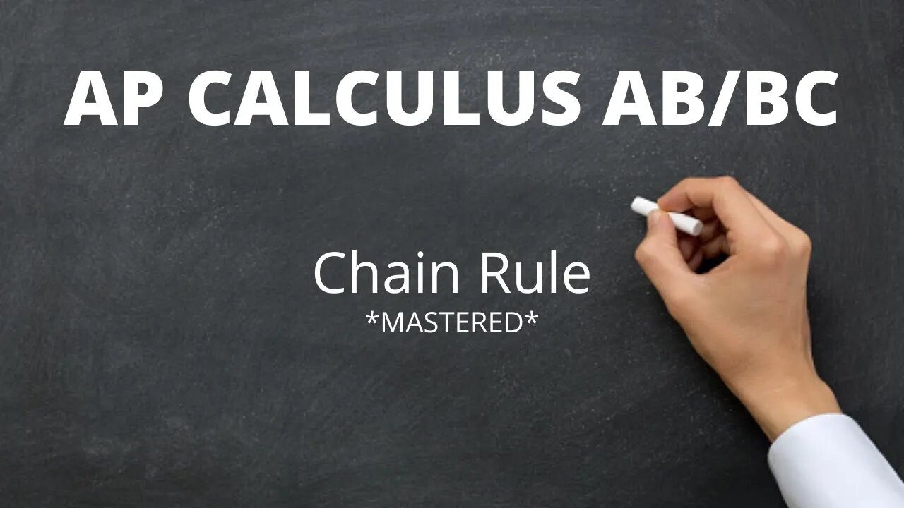 Chain Rule (Jae Academy)