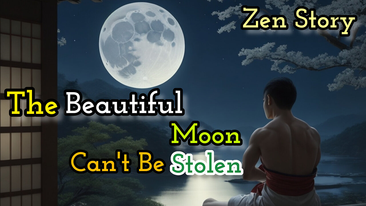 Zen Story about The Moon Can't be Stolen