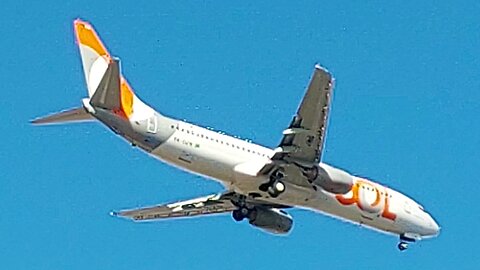 Boeing 737-800 PR-GZW coming from Guarulhos to Fortaleza