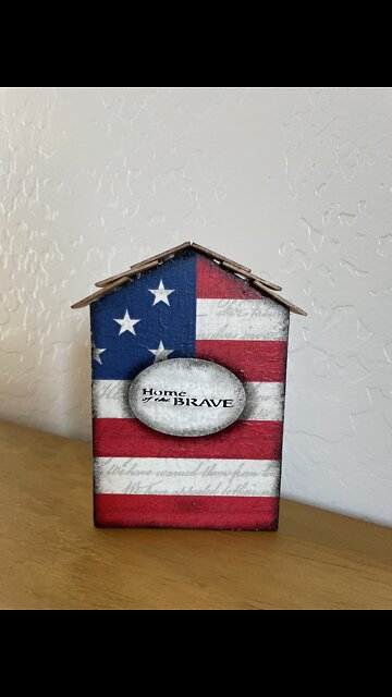 Patriotic Decor Dollar Tree DIY