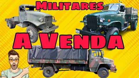 Ep.9 Caminhões e viaturas Militares à venda no Brasil 📉