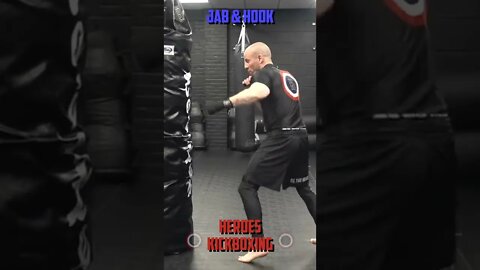 Heroes Training Center | Kickboxing & MMA "How To Double Up" Jab & Hook | #Shorts