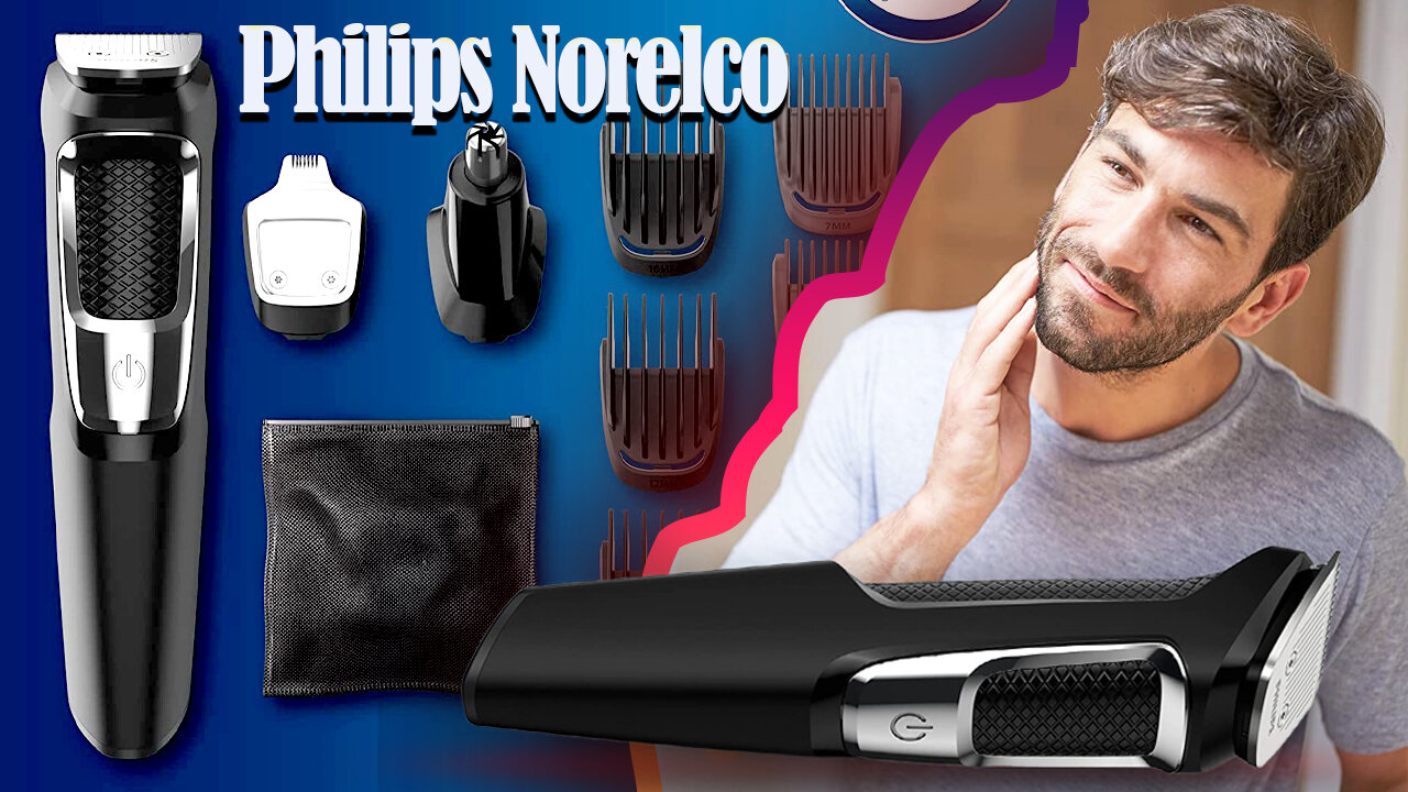 best beard trimmers for low budget | Philips Norelco Multigroomer All-in-One Trimmer Series 3000