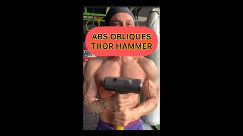 ABS WORKOUT USING HAMMER #shorts #abs