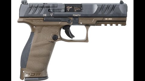 WALTHER PDP OPTICS READY FULL SIZE 9MM 4.5'' 18-RD SEMI-AUTO PISTOL