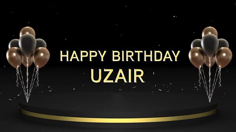 Wish you a very Happy Birthday Uzair