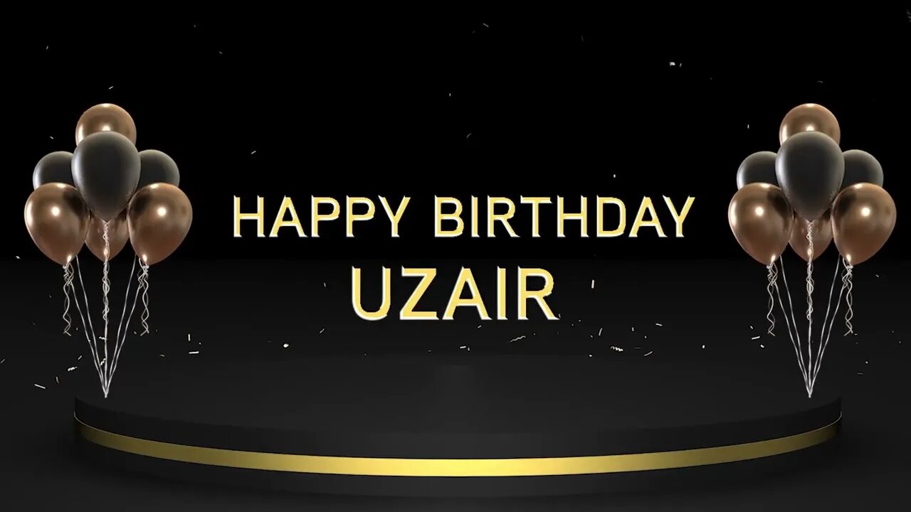 Wish you a very Happy Birthday Uzair