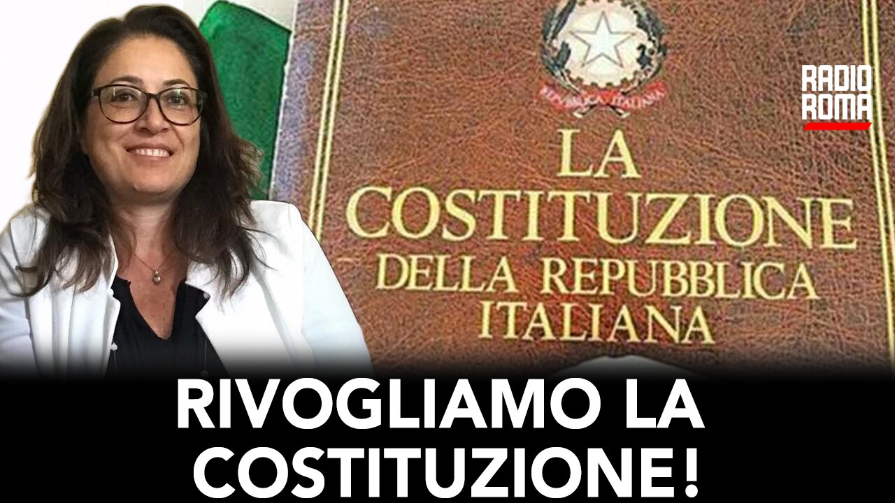 RIVOGLIAMO LA COSTITUZIONE! (con Avv. Ida Nazzaro)