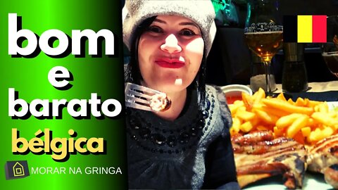 RESTAURANTE BOM E BARATO@Morar Na Gringa- vlog de viagem dicas de viagem férias